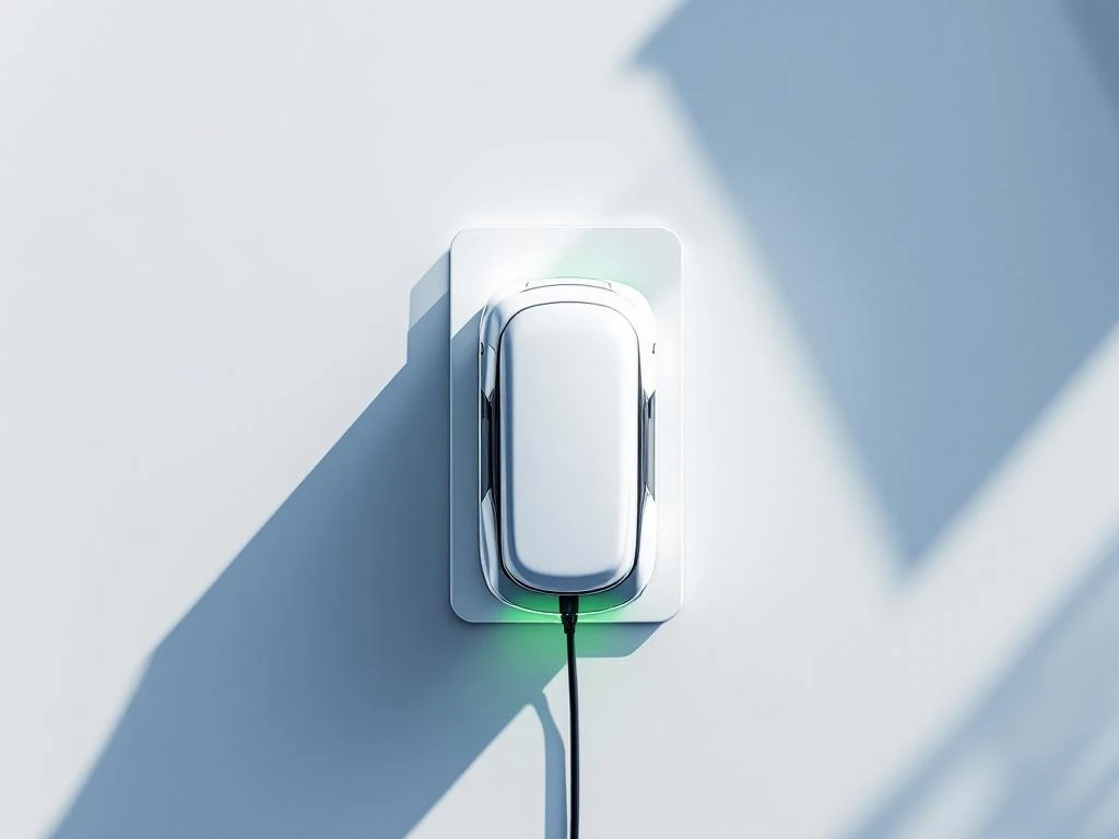 Elektrisch voertuig laadstation met zonnepanelen in minimalistisch design, bovenaanzicht met navy en groen kleurenschema
The alt text needs improvement. While it captures key elements, it should prioritize the most important subject more clearly and ensure optimal value for screen reader users in Dutch.
Better version: Laadstation voor elektrische auto met zonnepanelen, bovenaanzicht in minimalistisch navy en groen design